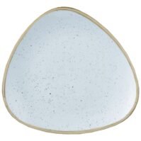 Plate Stonecast Duck Egg Coupe