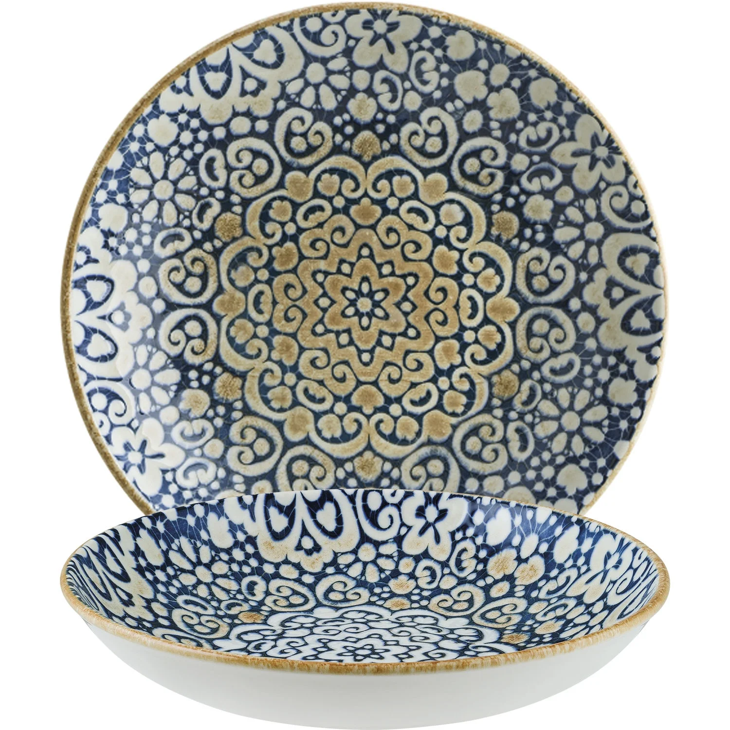 Deep plate Alhambra