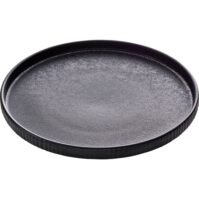 Flat plate Nara round relief