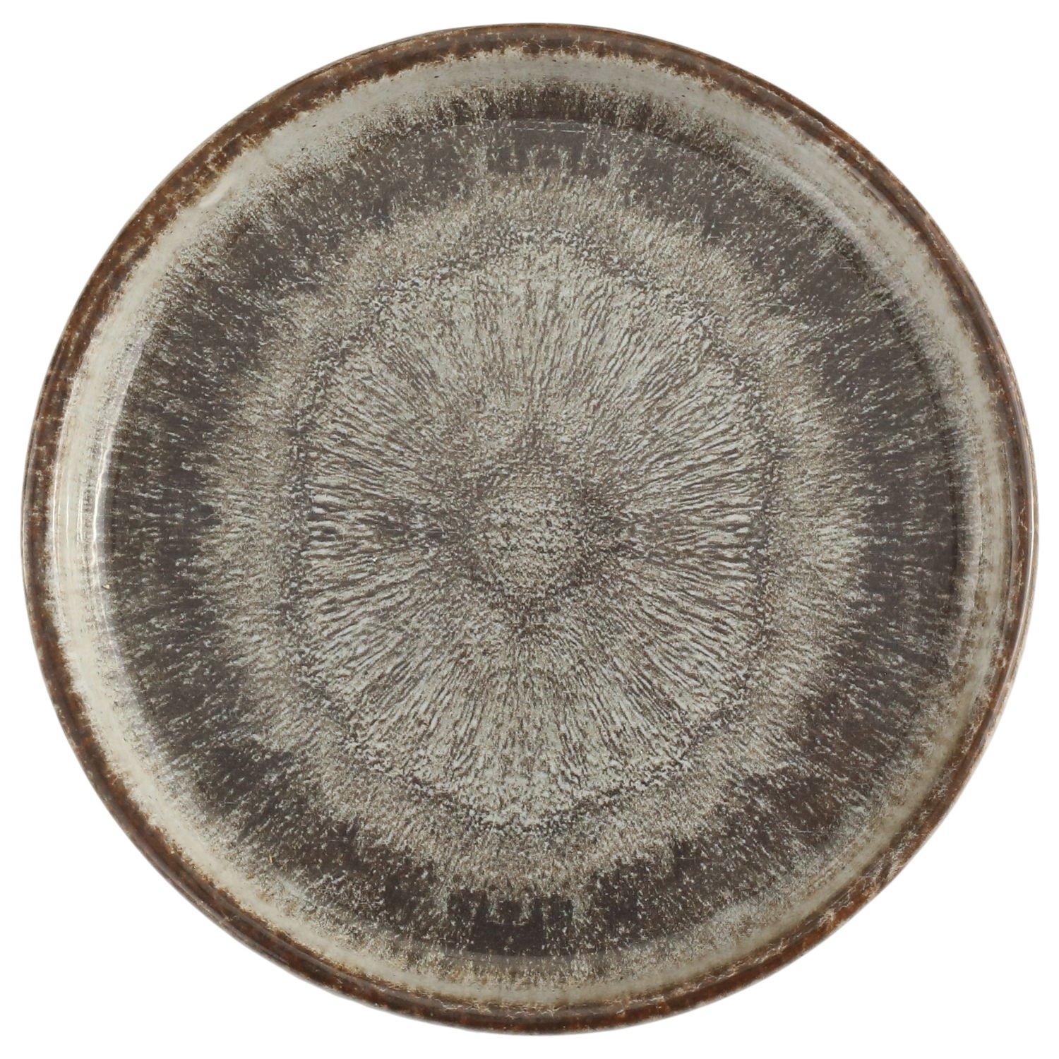 Flat plate Iris with raised rim